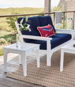 L.L.Bean unisex terrasbijzettafel voor alle weersomstandigheden wit huis goederen VT0642716 - Image 3