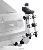 L.L.Bean unisex Thule Helium Pro 3 9043 fietsendrager met trekhaak zwart/aluminium uitrusting voor buiten VT0642137