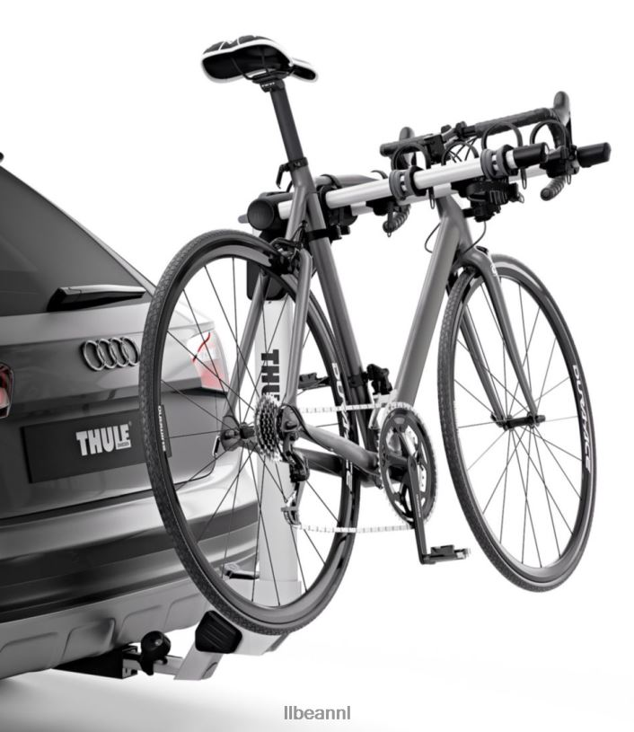 L.L.Bean unisex Thule Helium Pro 3 9043 fietsendrager met trekhaak zwart/aluminium uitrusting voor buiten VT0642137 - Image 4
