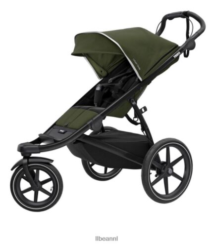 L.L.Bean unisex Thule Urban Glide 2 kinderwagen cipres groen uitrusting voor buiten VT0645317