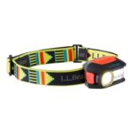 L.L.Bean unisex trailblazer 300 oplaadbare hoofdlamp zwarte/kerstomaat accessoires voor buiten VT0641597