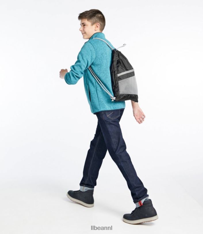 L.L.Bean unisex trekkoord cinch-pakket Frisse munt accessoires VT0646235 - Image 3