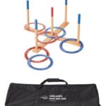 L.L.Bean unisex tuinspellen gigantische ringworp hout spel en recreatie VT0641435