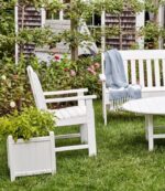 L.L.Bean unisex tuinstoel voor alle weersomstandigheden leigrijs achtertuin en terras VT0645614 - Image 3