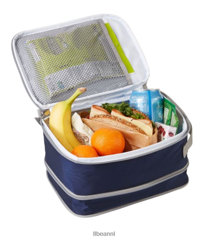 L.L.Bean unisex uitbreidbare lunchbox vintage lavendel accessoires VT0645464 - Image 5