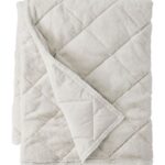 L.L.Bean unisex ultrapluche neerwaartse worp zilveren Maan beddengoed VT0646382