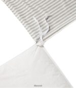 L.L.Bean unisex ultrazacht comfort flanellen dekbedovertrek collectie streep veldspaat beddengoed VT0644489 - Image 2