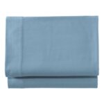 L.L.Bean unisex ultrazacht comfort flanellen laken gemonteerd baai blauw beddengoed VT0645533