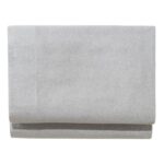 L.L.Bean unisex ultrazacht comfort flanellen laken plat grijs gemêleerd beddengoed VT0647138
