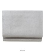 L.L.Bean unisex ultrazacht comfort flanellen laken plat grijs gemêleerd beddengoed VT0647138