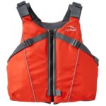 L.L.Bean unisex universele pasvorm mesh-back pfd oranje watersport VT0641396