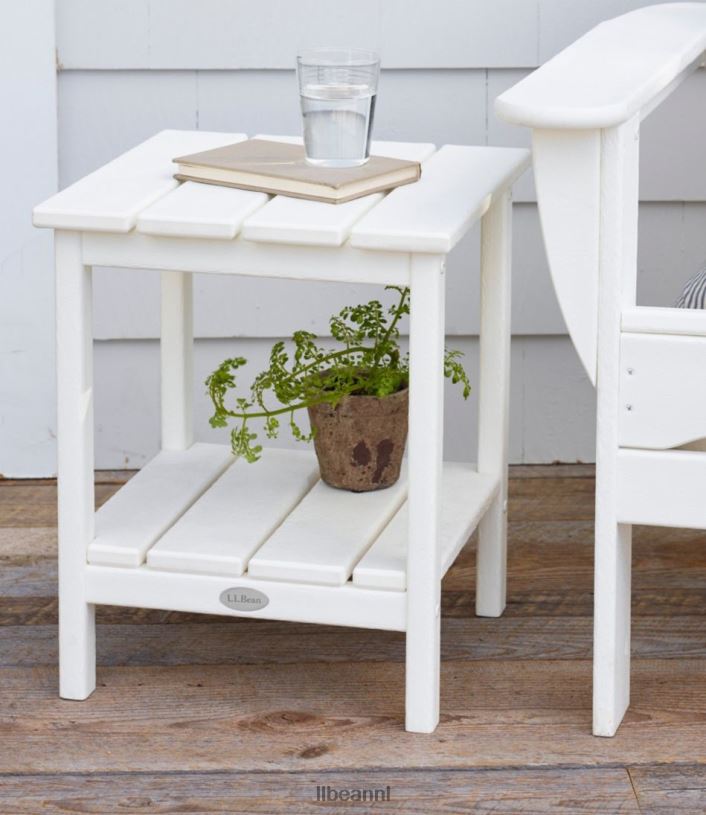 L.L.Bean unisex vierkante bijzettafel voor alle weersomstandigheden groente achtertuin en terras VT0644363 - Image 2