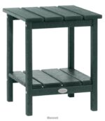 L.L.Bean unisex vierkante bijzettafel voor alle weersomstandigheden groente achtertuin en terras VT0644363