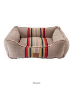 L.L.Bean unisex Vintage camping hondenmand omber huis goederen VT0641291