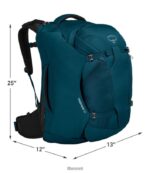 L.L.Bean unisex Visarendpakket Fairview 55 zwart accessoires VT0642452 - Image 6