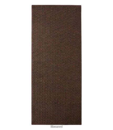 L.L.Bean unisex wasbare waterhog runner honingraat donker bruin huis goederen VT0646346