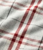 L.L.Bean unisex wasbare wollen dekenplaid natuurlijke heide beddengoed VT0645536 - Image 2