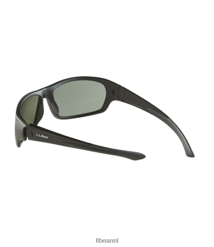 L.L.Bean unisex Zakwater gepolariseerde zonnebril mat zwart/rook accessoires voor buiten VT064493 - Image 4
