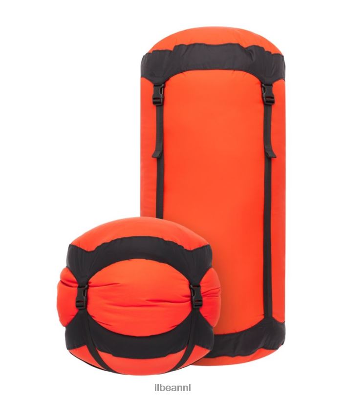L.L.Bean unisex zee tot lichtgewicht compressiezakken pittige sinaasappel uitrusting voor buiten VT0641993 - Image 2