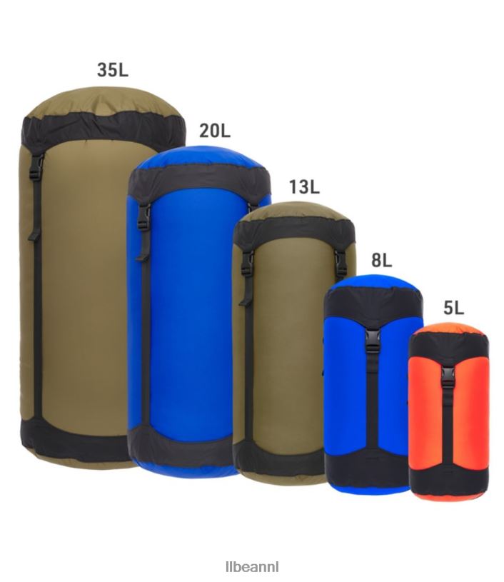 L.L.Bean unisex zee tot lichtgewicht compressiezakken pittige sinaasappel uitrusting voor buiten VT0641993 - Image 3