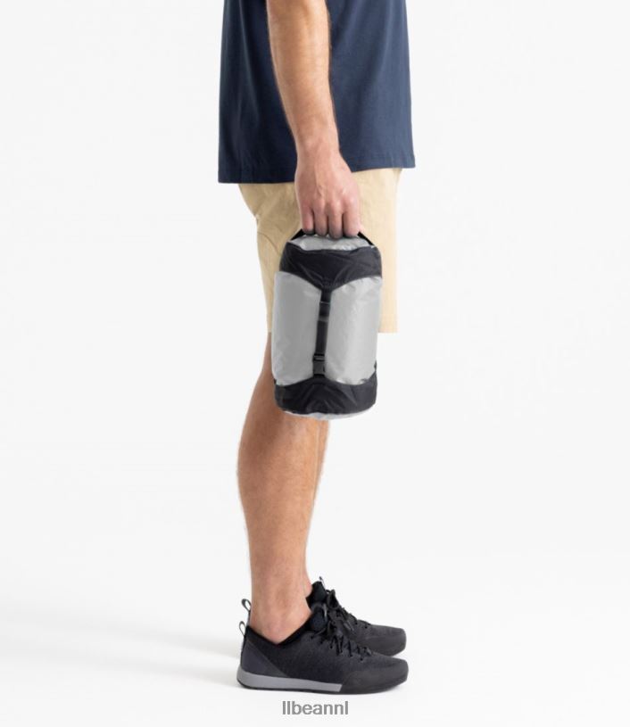 L.L.Bean unisex zee tot top ultra-sil compressiezak hoogbouw grijs uitrusting voor buiten VT0641843 - Image 3