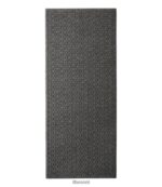 L.L.Bean unisex zwaargewicht gerecyclede waterhog mat runner bloeiende cirkels middelgrijs huis goederen VT0646337