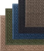 L.L.Bean unisex zwaargewicht gerecyclede waterhog mat runner bloeiende cirkels middelgrijs huis goederen VT0646337 - Image 4