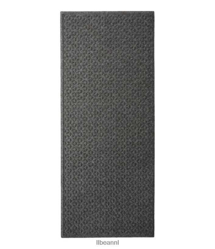 L.L.Bean unisex zwaargewicht gerecyclede waterhog mat runner bloeiende cirkels middelgrijs huis goederen VT0646337 - Image 1