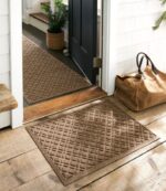 L.L.Bean unisex zwaargewicht gerecyclede waterhog mat runner plaid khaki huis goederen VT0644435 - Image 6