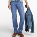 L.L.Bean vrouwen Beanflex-jeans helder indigo kleding VT0643253
