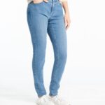 L.L.Bean vrouwen Beanflex-jeans licht indigo kleding VT0644837