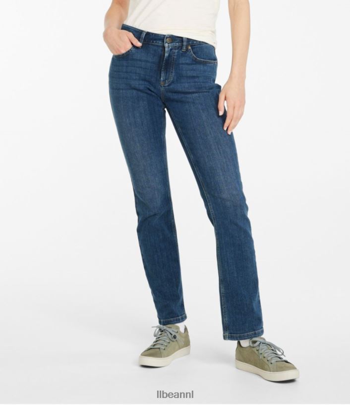l_l_bean_vrouwen_beanflex_jeans_steengewassen_kleding_vt06446.jpg L.L.Bean vrouwen Beanflex-jeans steengewassen kleding VT06446 - Image 1