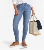 L.L.Bean vrouwen Beanflex-jeans wijnoogst vervaagd kleding VT0646559