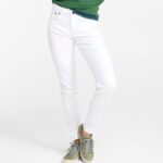 L.L.Bean vrouwen Beanflex-jeans wit kleding VT0643247