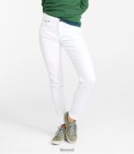 L.L.Bean vrouwen Beanflex-jeans wit kleding VT0643247