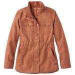 L.L.Bean vrouwen Beanflex utility-jack koper bruin bovenkleding VT0646529