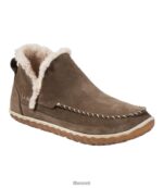 L.L.Bean vrouwen berg pantoffels donker cement schoenen VT064985 - Image 6