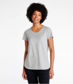 L.L.Bean vrouwen Beyond zacht T-shirt met ronde hals zeepijnboom kleding VT064685 - Image 2