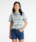 L.L.Bean vrouwen biologisch klassiek katoenen overhemd vervaagde jade kleding VT0643496 - Image 2