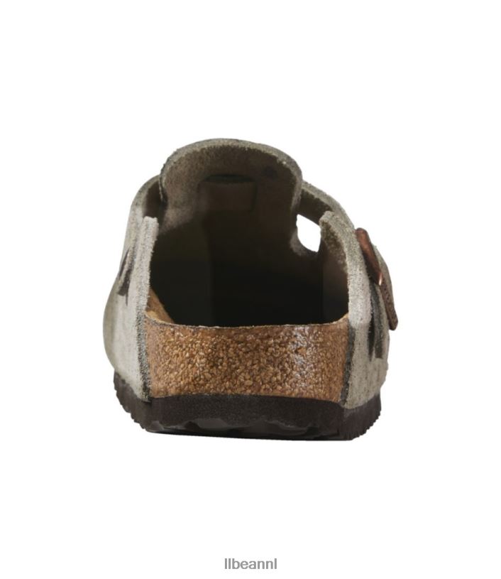 L.L.Bean vrouwen Boston klompen van Birkenstock taupe schoenen VT0645200 - Image 3