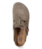L.L.Bean vrouwen Boston klompen van Birkenstock taupe schoenen VT0645200 - Image 4