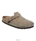 L.L.Bean vrouwen Boston klompen van Birkenstock taupe schoenen VT0645200 - Image 6