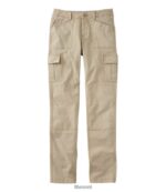 L.L.Bean vrouwen cargobroek van stretchcanvas kei kleding VT06491