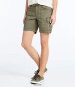 L.L.Bean vrouwen cargoshort van stretchcanvas graniet kleding VT0643091 - Image 2