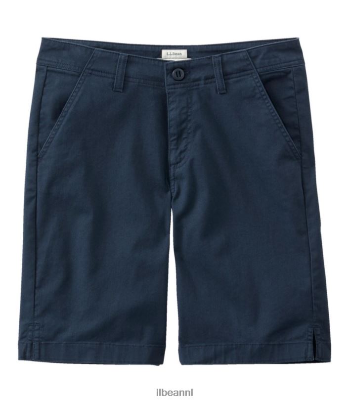 l_l_bean_vrouwen_chinoshort_met_meerwassing_marine_kleding_vt0643139.jpg L.L.Bean vrouwen chinoshort met meerwassing marine kleding VT0643139 - Image 1