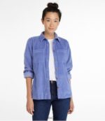 L.L.Bean vrouwen comfortabel corduroy relaxed overhemd zeezout kleding VT0642953 - Image 2