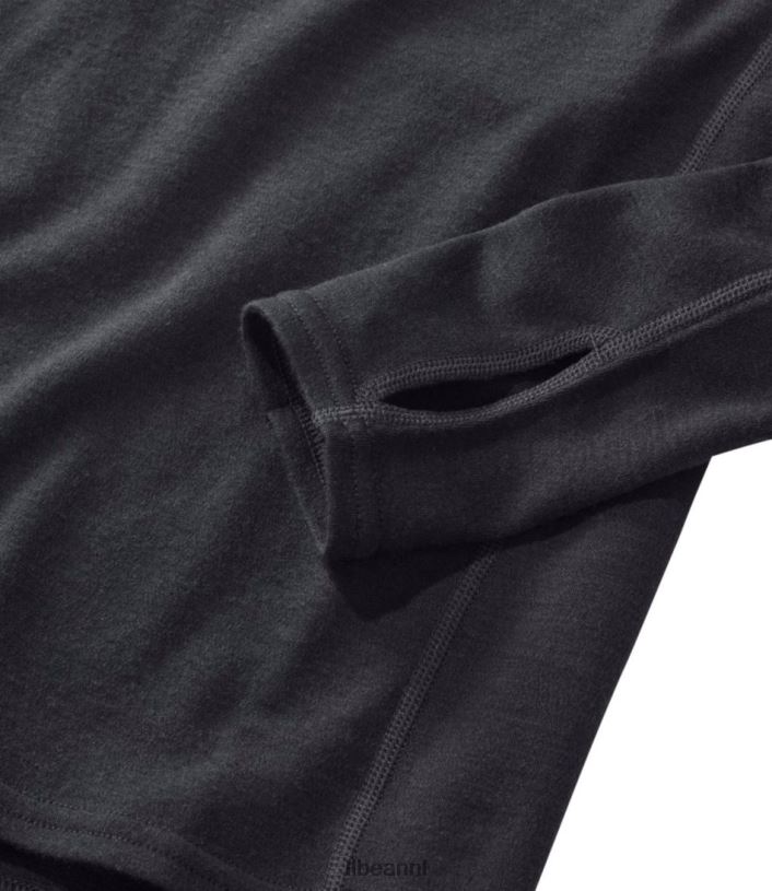 L.L.Bean vrouwen cresta middengewicht 250 crewtop levendig rood kleding VT0646004 - Image 5