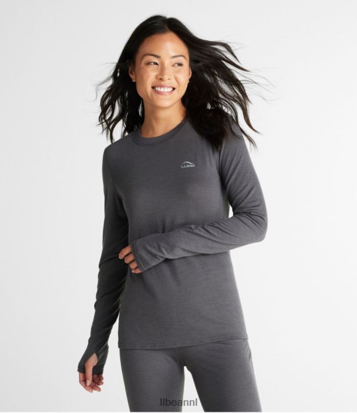 L.L.Bean vrouwen cresta ultralichte 150 crewtop licht paars kleding VT0643430 - Image 2