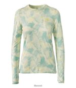 L.L.Bean vrouwen cresta utralight 150 ronde top zeezout camouflage kleding VT064160