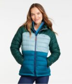 L.L.Bean vrouwen donsjack nautisch marine/suikerpruim bovenkleding VT0645125 - Image 2